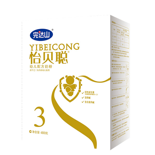完達山怡貝聰幼兒配方奶粉(3段) 盒