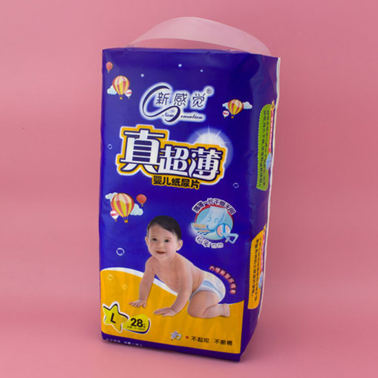 新感覺(jué)真超薄紙尿片L碼28片