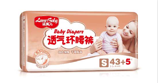 諾美兒透氣環腰褲(S48)