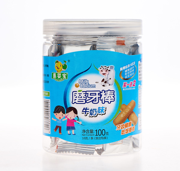 惠嬰寶磨牙棒牛奶味