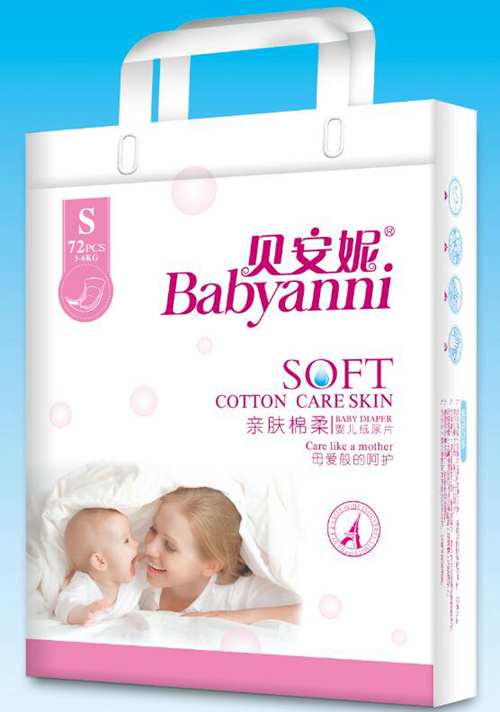 貝安妮親膚棉柔嬰兒紙尿片S