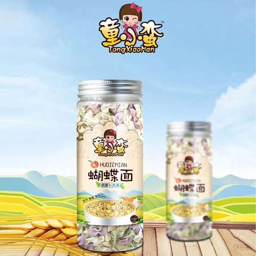 童小蠻胡蘿卜大米蝴蝶面-罐裝