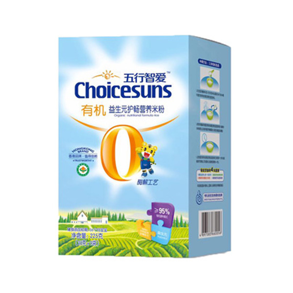 初臣氏五行智愛有機 益生元護暢營養米粉