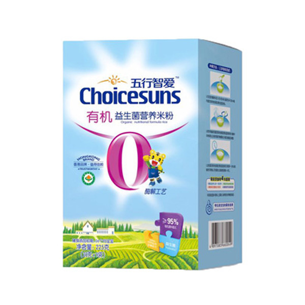 初臣氏五行智愛有機 益生菌營養米粉