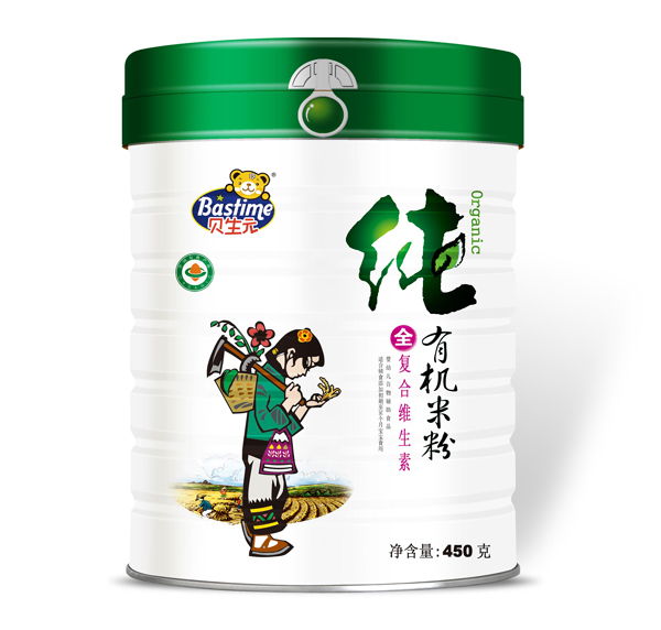 貝生元純有機復合維生素米粉系列(聽裝)