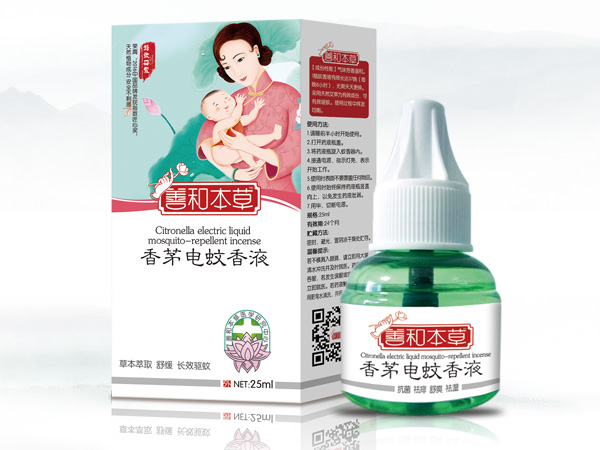 善和本草香茅電蚊香液
