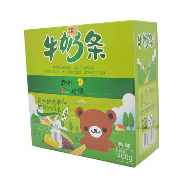 捌月拾伍原味牛奶條400g