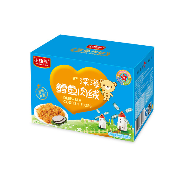 小棕熊深海鱈魚肉絨80g