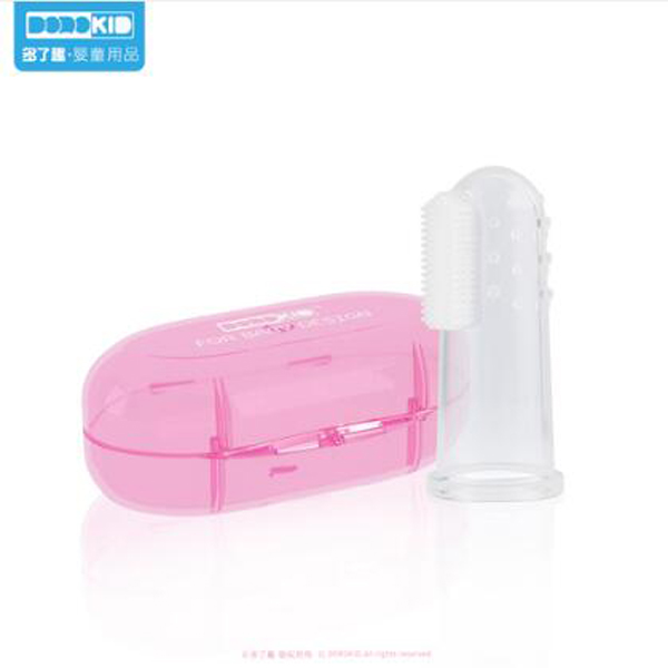 多了趣自然實(shí)感硅膠乳牙刷(紅盒裝)