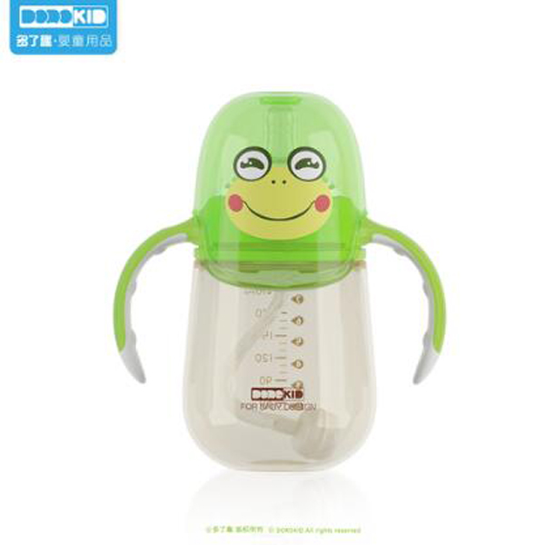 多了趣嗨皮派PPSU奶瓶綠色