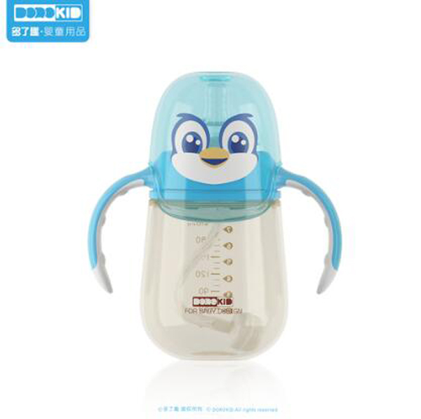 多了趣嗨皮派PPSU奶瓶藍色