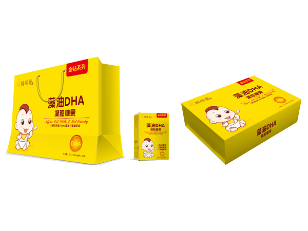 媽咪愛兒藻油DHA凝膠糖果盒裝