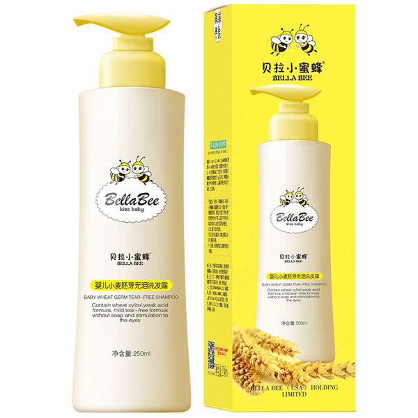 貝拉小蜜蜂嬰兒小麥胚芽無淚洗發露.jpg 貝拉小蜜蜂嬰兒小麥胚芽無淚洗發露.jpg