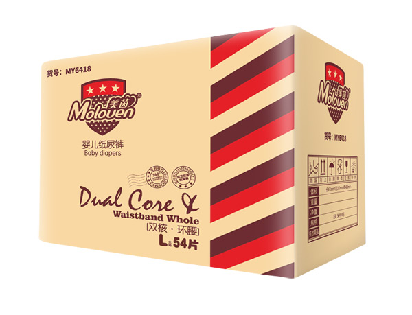 美茵雙核環腰嬰兒紙尿褲L54箱裝.jpg 美茵雙核環腰嬰兒紙尿褲L54箱裝.jpg