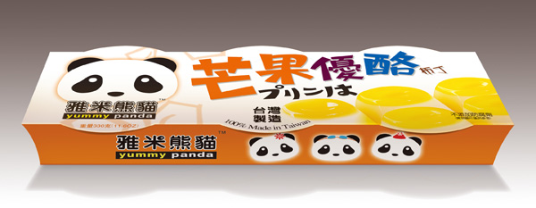 雅米熊貓芒果優酪布丁330g.jpg 雅米熊貓芒果優酪布丁330g.jpg
