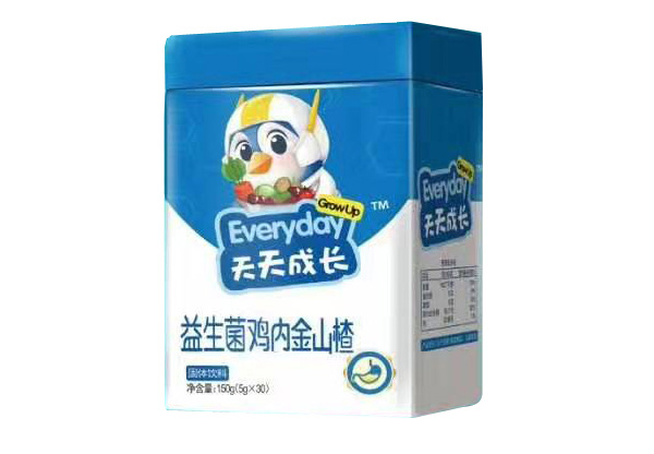 綠健園天天成長益生菌雞內金山楂固體飲料