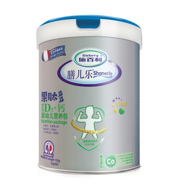 施百利膳兒樂果肽多嬰幼兒營養包-D3+鈣