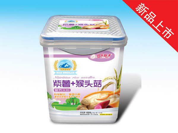 倍樂媽咪營養米粉-紫薯猴頭菇樂扣裝525克