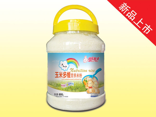 倍樂媽咪營養米粉-玉米多維800克片狀