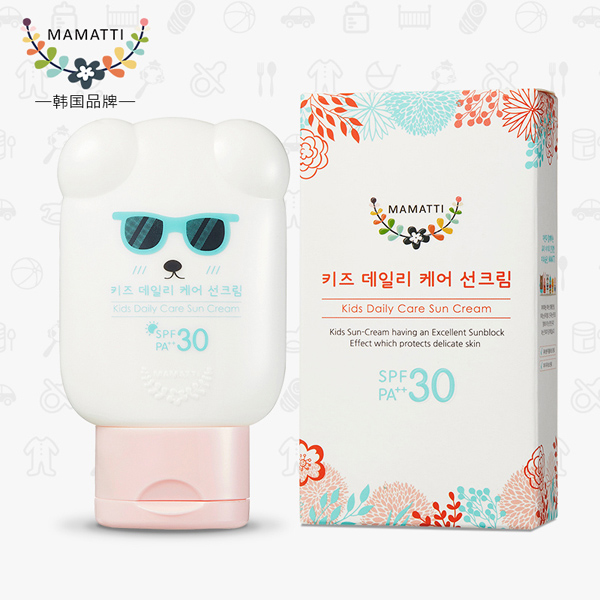 MAMATTI 韓國進口保濕幼兒防曬霜系列