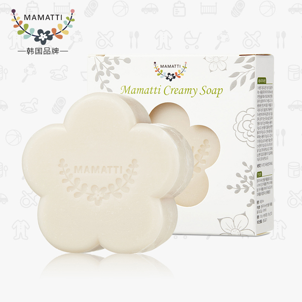韓國進口MAMATTI嬰兒潔膚皂系列