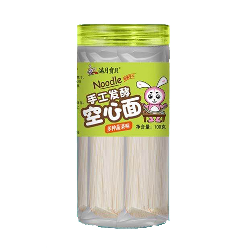 滿(mǎn)月寶貝手工發(fā)酵空心面 多種蔬菜味