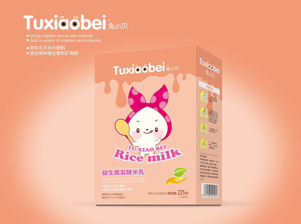 兔小貝益生菌發酵米乳 盒裝