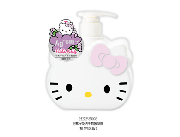 Hello Kitty初酷銀離子免洗手抗菌凝膠(植物萃取)