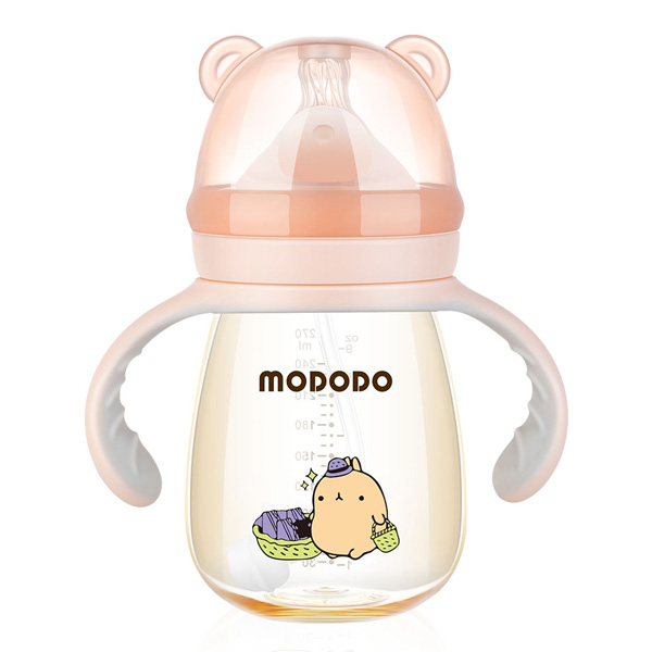 萌嘟嘟PPSU寬口卡通有柄自動奶�?送吸水嘴)210ML粉色.jpg 萌嘟嘟PPSU寬口卡通有柄自動奶�?送吸水嘴)210ML粉色.jpg