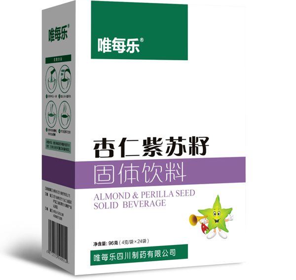 唯每樂杏仁紫蘇籽固體飲料