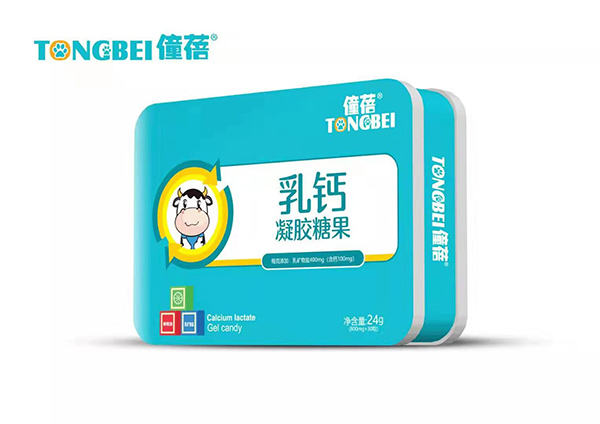 僮蓓乳鈣凝膠糖果