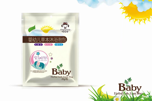 頑皮蟲草本沐浴泡包(紫蘇護膚)