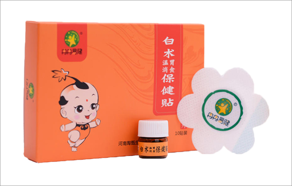 冉冉易健白術溫胃消食保健貼