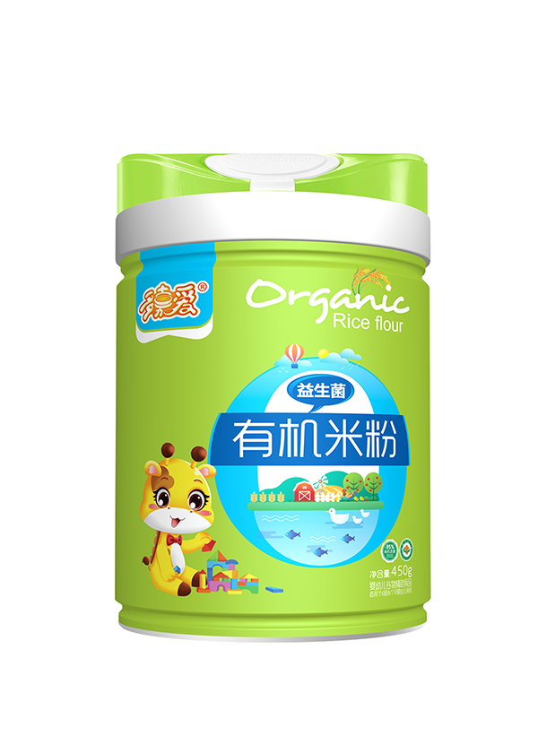 多嘉愛有機米粉罐裝 益生菌