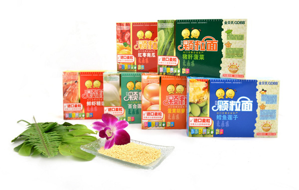 金貝氏兒童營養顆粒面