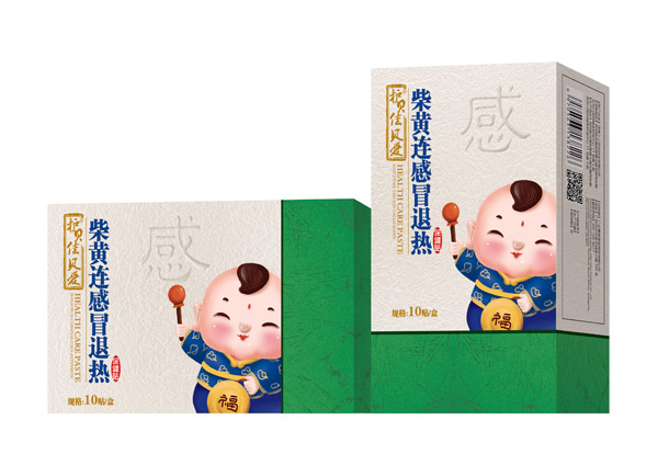 護貝佳貝愛柴黃連感冒退熱保健貼