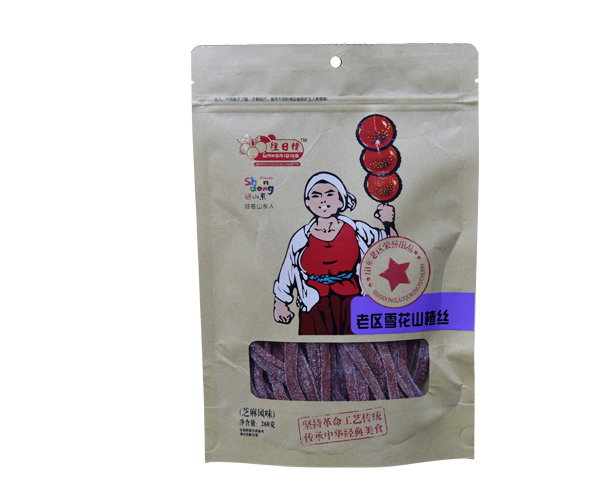 往日情老區雪花山楂絲 芝麻風味