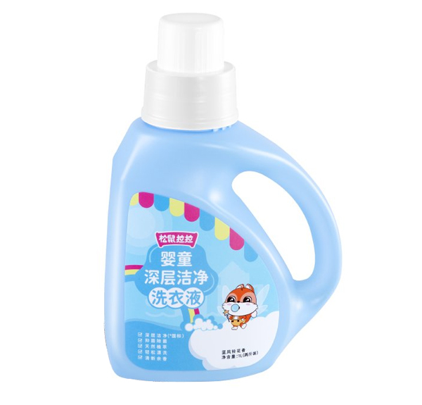 松鼠拉拉嬰童深層清潔洗衣液