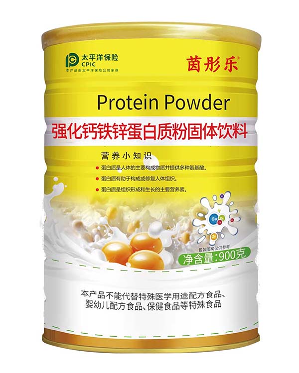 茵彤樂強化鈣鐵鋅蛋白質粉固體飲料