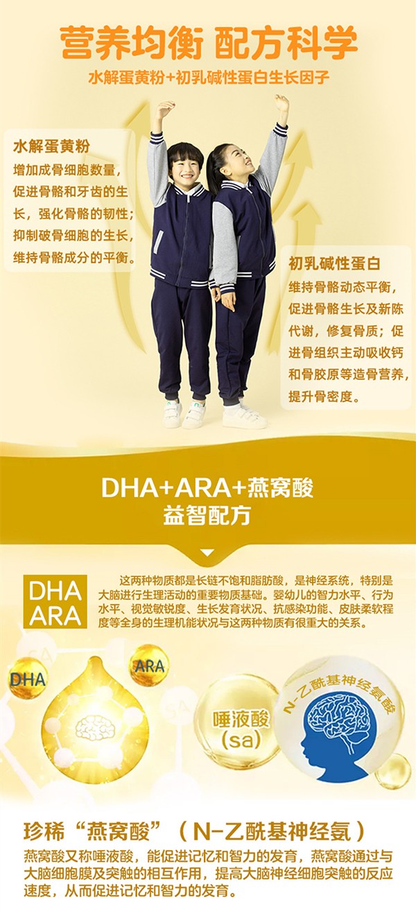 三好成長乳鐵蛋白兒童奶粉6