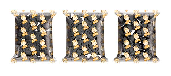 臻愛兒童高鈣黑米營養動物酥3