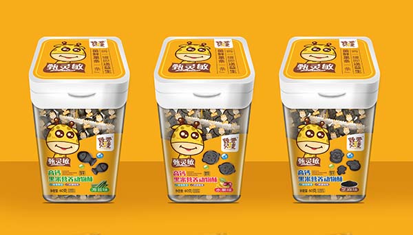 臻愛兒童高鈣黑米營養動物酥1