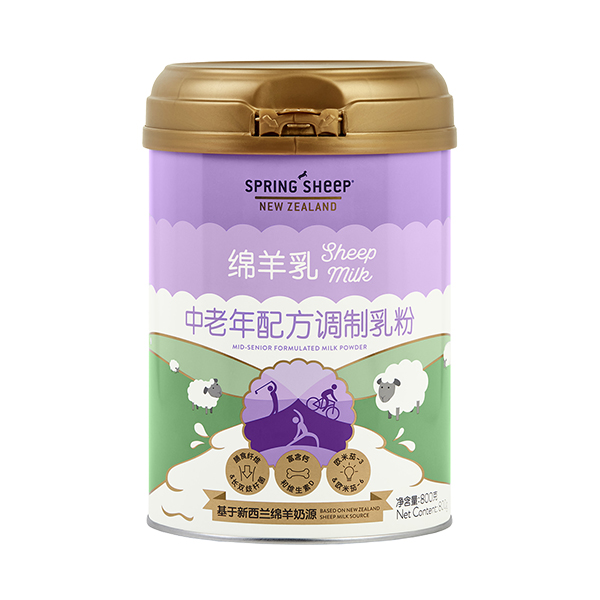 春綿綿羊乳中老年配方調制乳粉800g