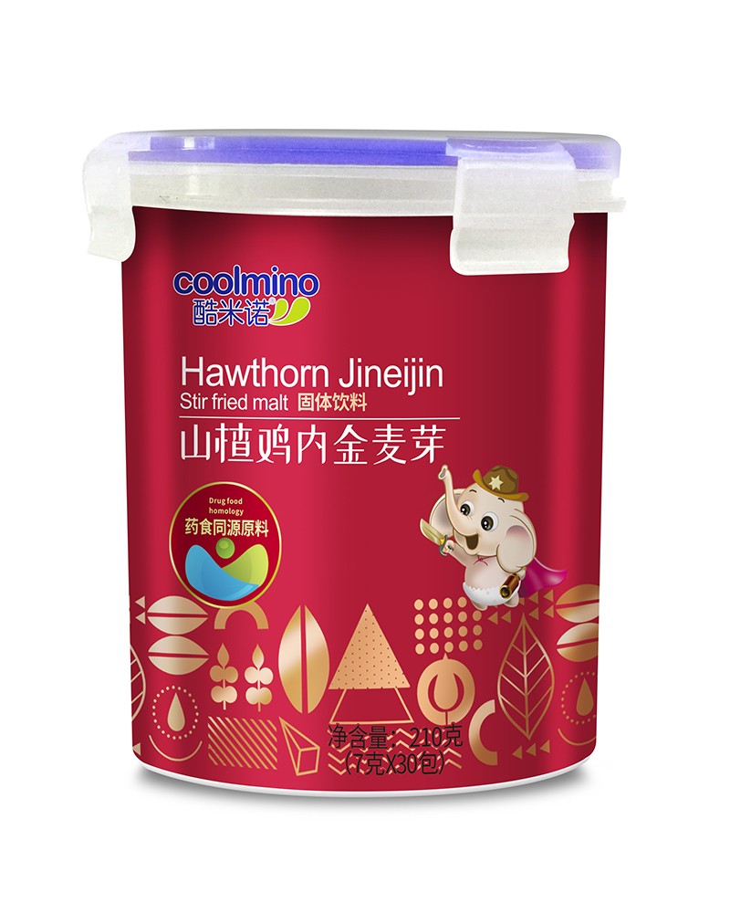 酷米諾山楂雞內金麥芽固體飲料210克