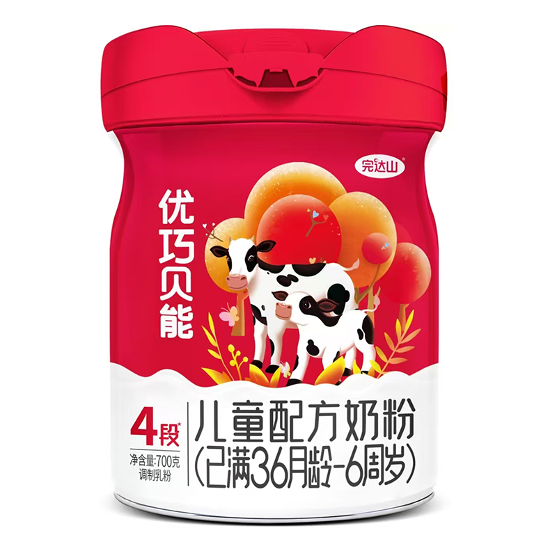 完達山優巧貝能4段兒童配方奶粉(已滿36月齡-6周歲)