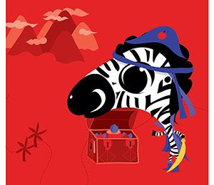 小馬斑斑形象圖