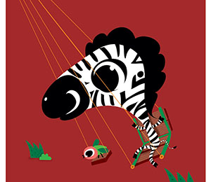 小馬斑斑形象圖