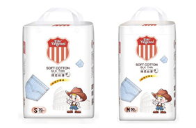 嬰之酷綿柔絲薄時尚環腰褲