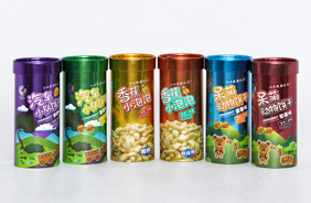 初兒繽紛桶兒童餅干