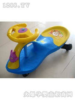 尼爾樂藍色兒童扭扭車